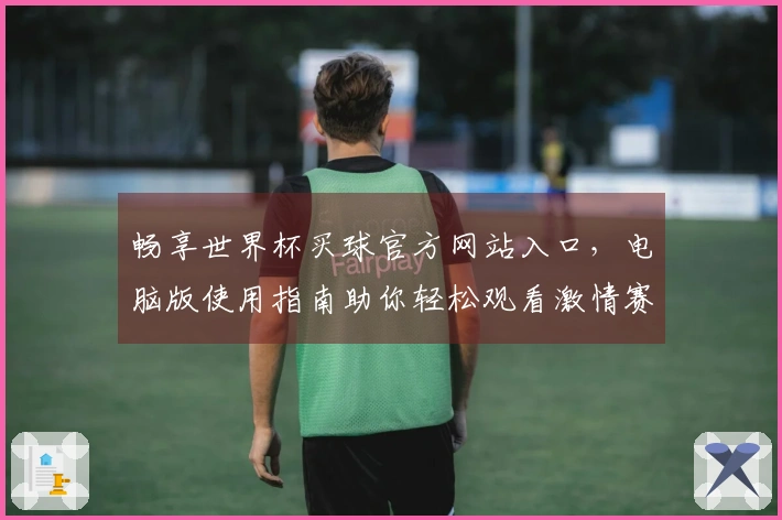 畅享世界杯买球官方网站入口，电脑版使用指南助你轻松观看激情赛事