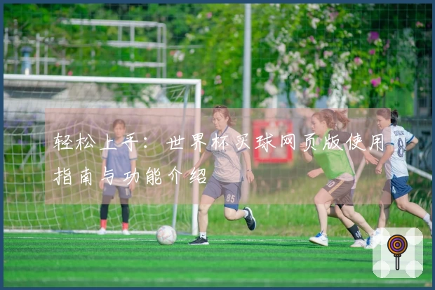 轻松上手：世界杯买球网页版使用指南与功能介绍