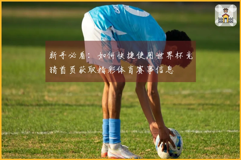 新手必看：如何快捷使用世界杯竞猜首页获取精彩体育赛事信息