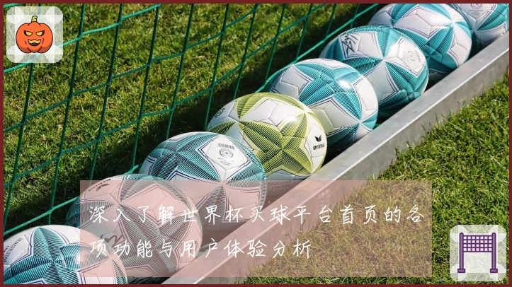 深入了解世界杯买球平台首页的各项功能与用户体验分析